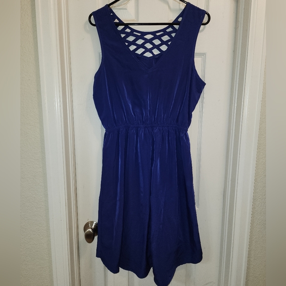 NWOT One Clothing Blue Dress - Picture 2 of 5